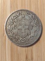 uralte 5fr.silber münze von 1895