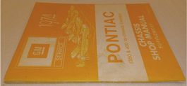 1974 Werkstatthandbuch PONTIAC 350 & 400   V8-ORANGE ENGINES