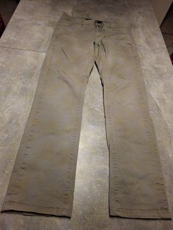 Pantalon gris clair taille W28 - S marque KREW