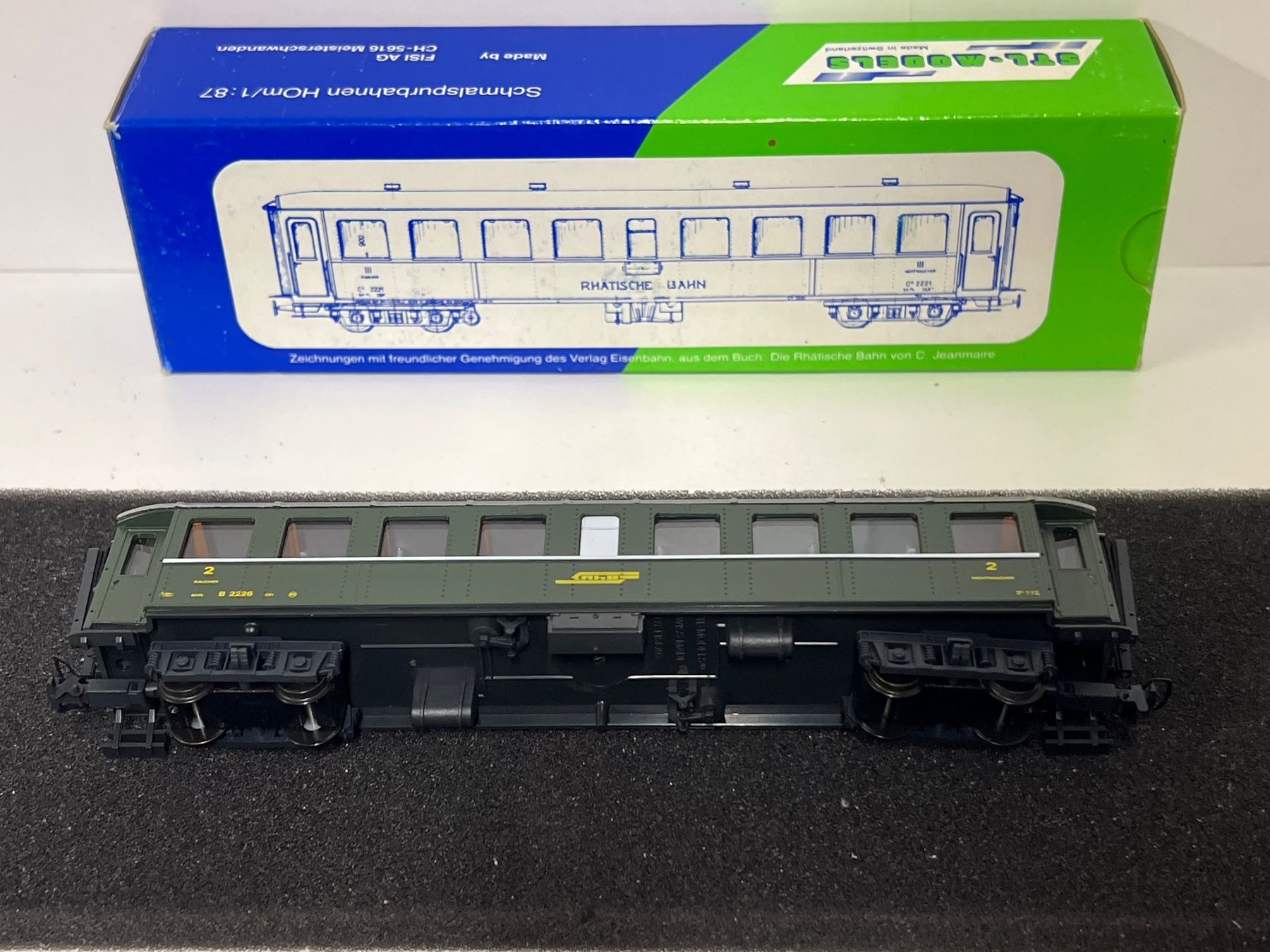 Trains électriques: STL - MODELS RhB B 2226  H0m – D'occasion à Neuenhof par ludovicco 7