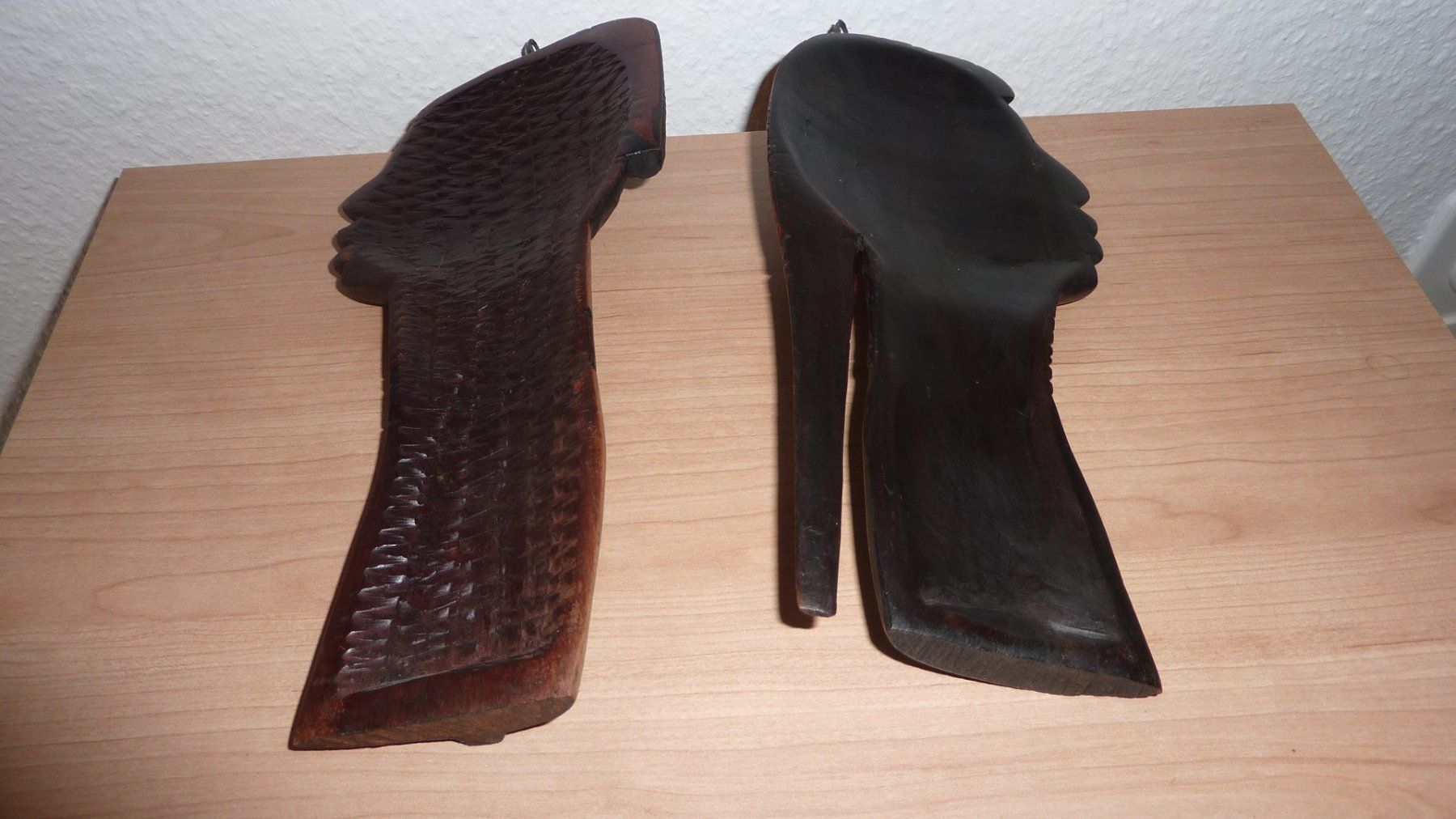 Figuren: 2 geschnitzte afrikanische figuren – Neu (gemäss Beschreibung) aus Füllinsdorf von pmarkus 1