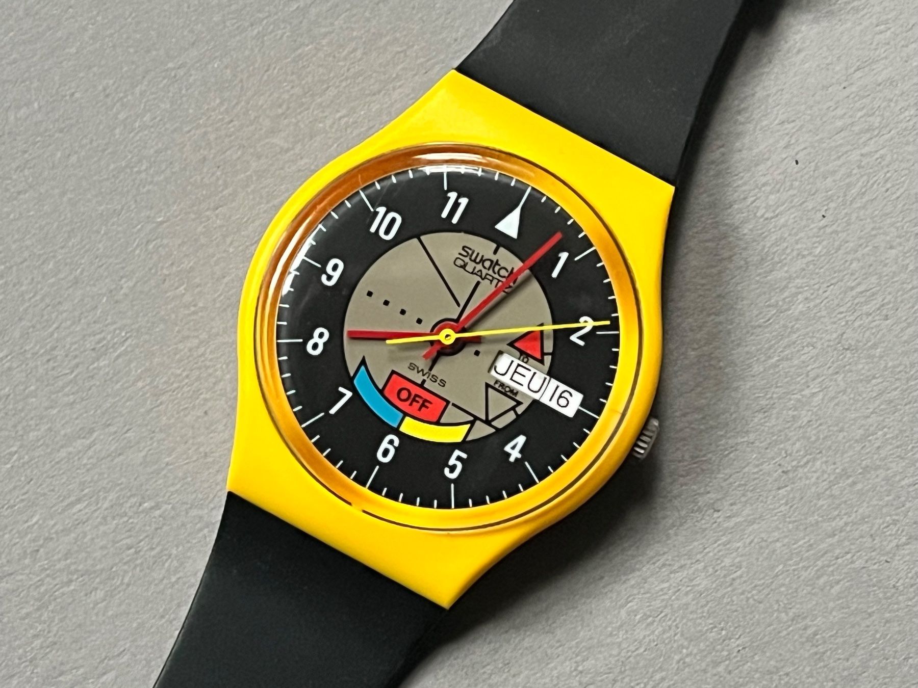Swatch Yamaha Racer GJ700 1985 FR Rarität/perfekter Zustand (Neu ...