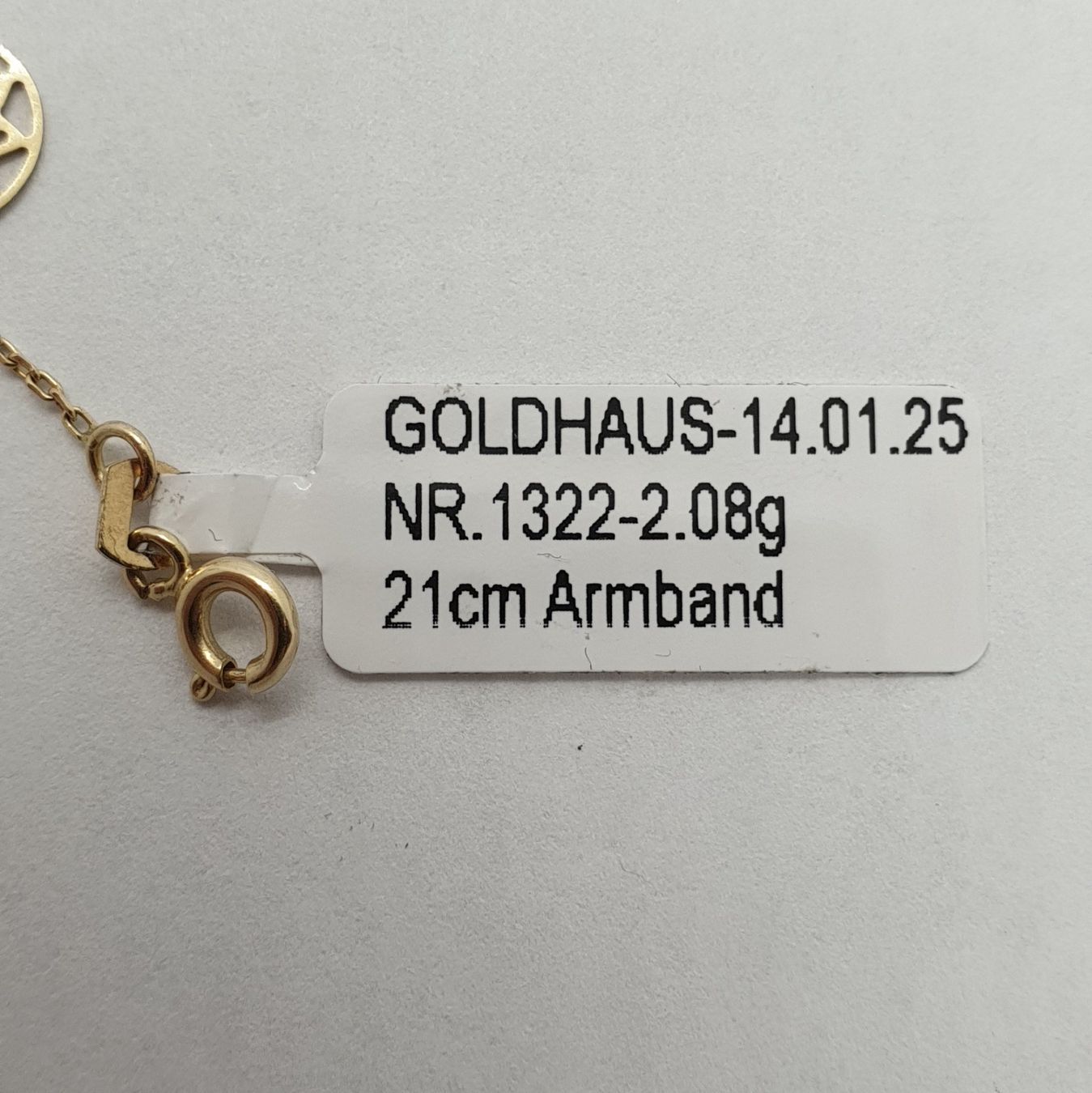 Bracciali & Braccialetti: Echt 14K Gold Armband – Usato da Luzern venduto da Luzern-Goldhaus 3