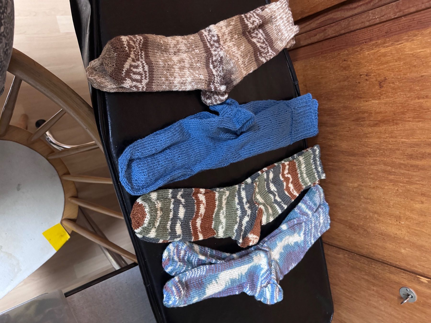 Calze: Selbst gestrickte socken – Nuovo e nell'imballaggio originale da Oberlunkhofen venduto da cwa_qc7v 5