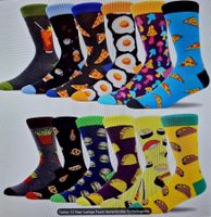 12 Paar Trendige Cartoon-Muster Socken Für Herren,