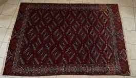 Echter Orientteppich handgeknüpft Belutsch 134x203 cm