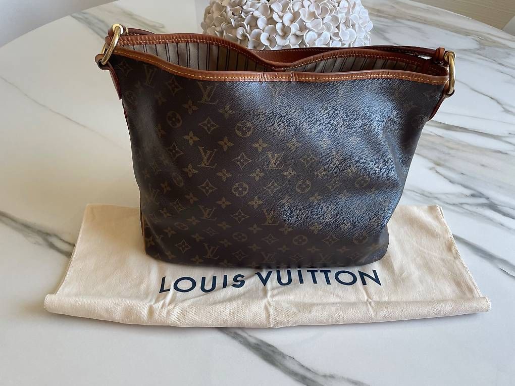 Louis Vuitton Borse da donna: Louis Vuitton Delightful MM Monogram Beige – Usato da Gossau SG venduto da Ragingbull