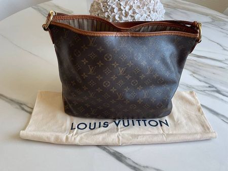 Louis Vuitton Delightful MM Monogram Beige