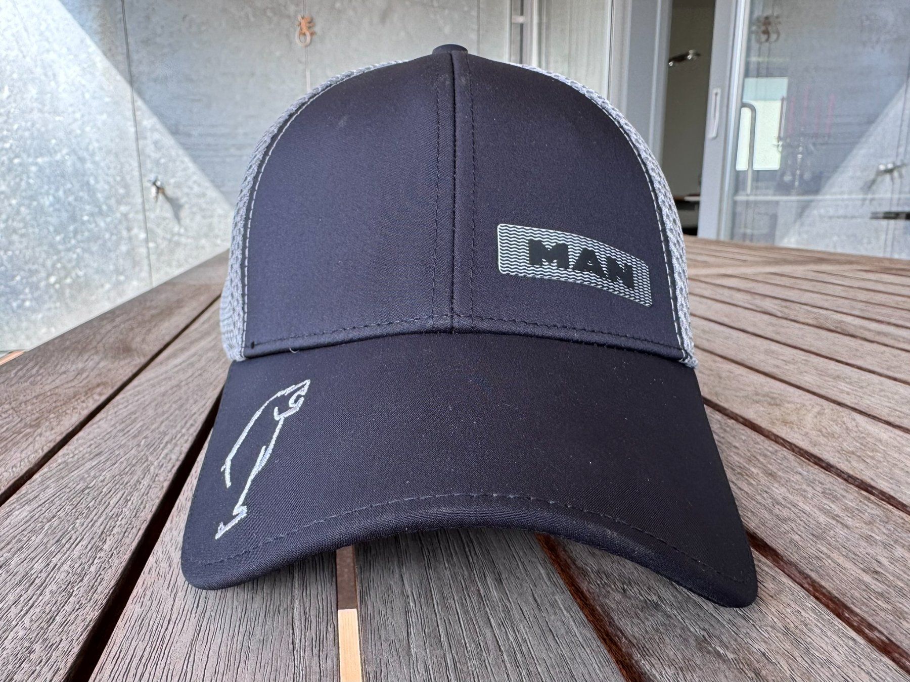 Copricapi, berretti & cappellini: MAN Logo Baseball Mesh-Cap NEU – Nuovo e nell'imballaggio originale da Uster venduto da Shapes 1