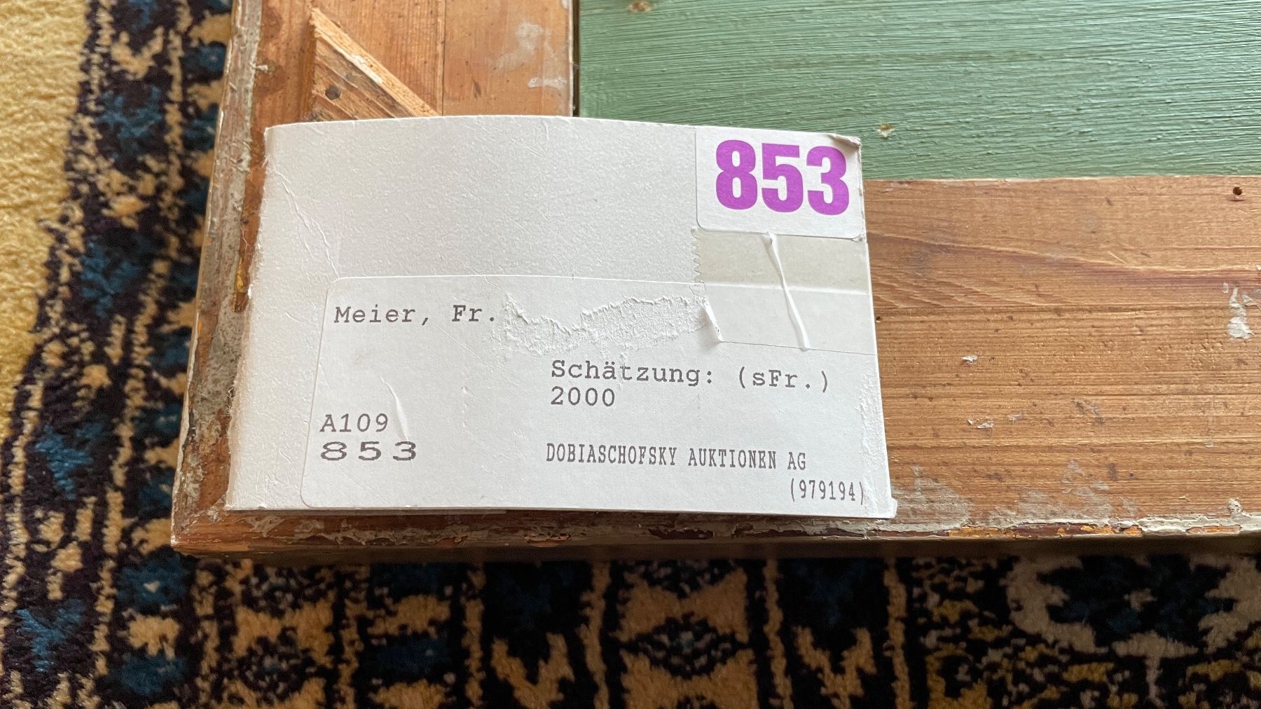 Gemälde: Bild Walensee – Gebraucht aus Schellenberg von Geigensee 2