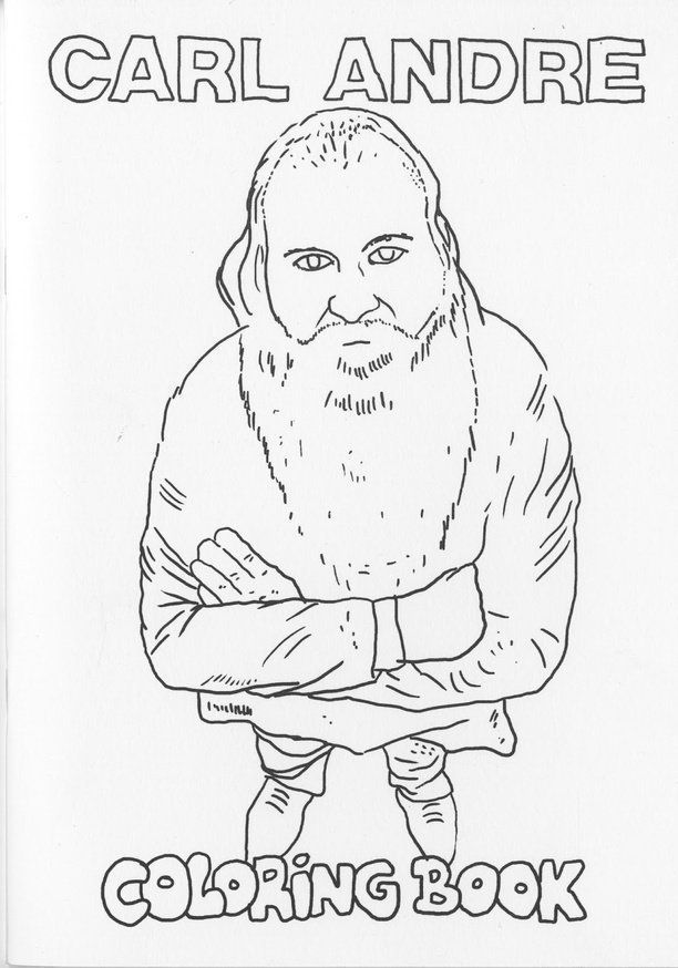 Livres: Carl Andre - Coloring Book – D'occasion à Neuchâtel par Dualseele
