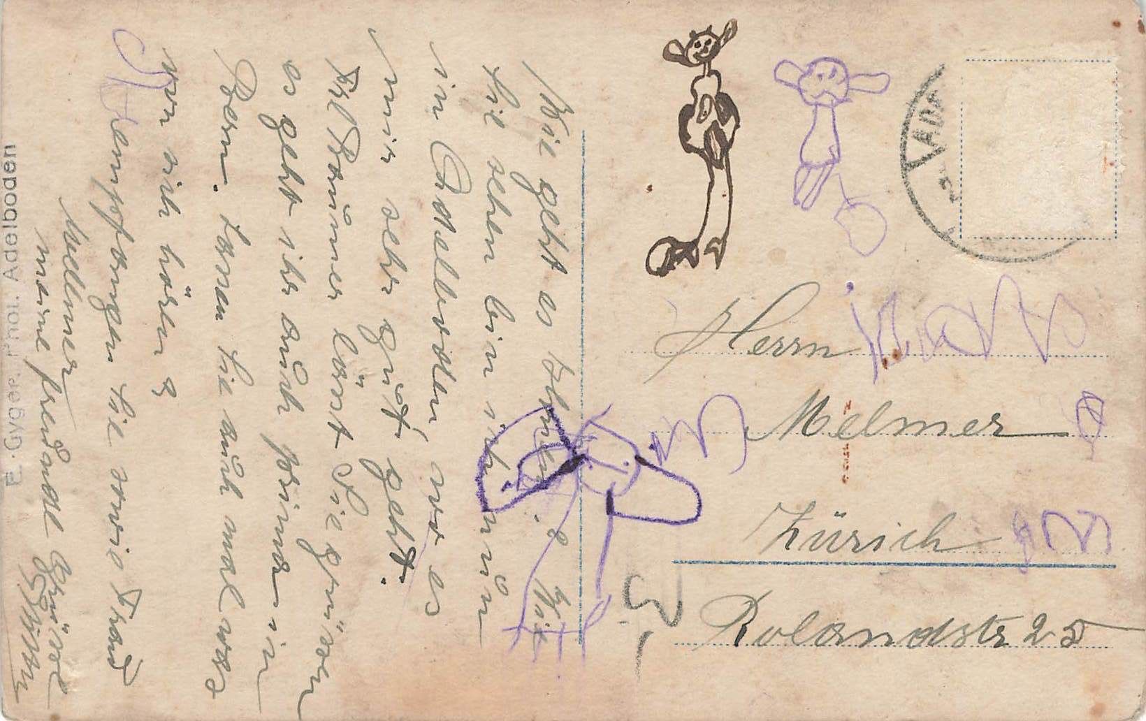 Cartoline postali: Zuoz Engadina – Usato da Biasca venduto da Blenio71 1
