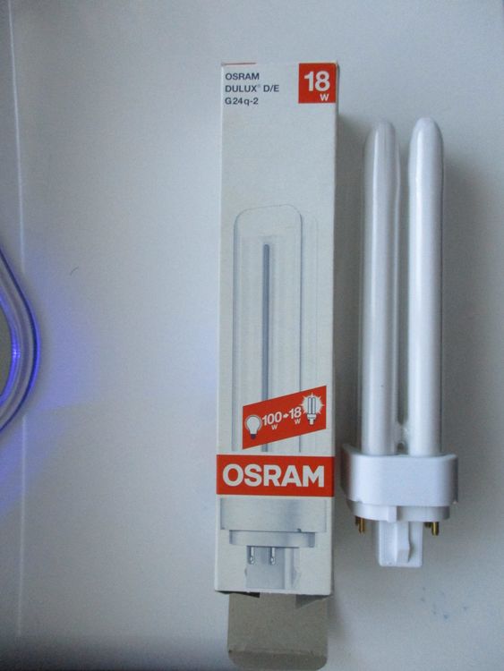 Lot De 10 Ampoules OSRAM DELUX D 26W/830 - 2 Broches - Blanc Chaud - NEUF