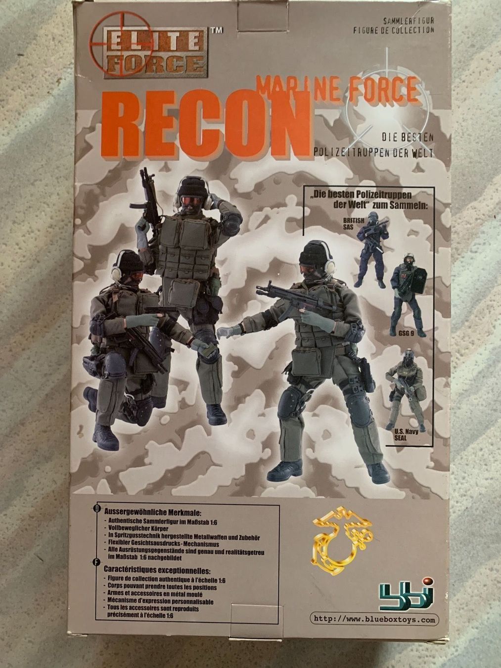 Giocattoli: ELITE FORCE - Figurine Recon Marine Force – Usato da Vernayaz venduto da Darkfrost 2