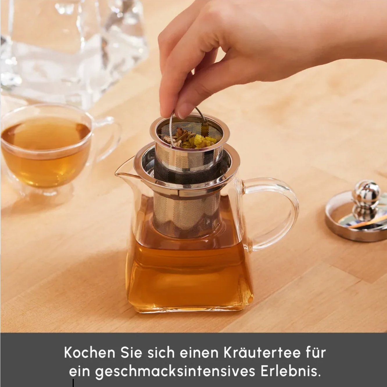 Teiere: Giza Teekanne aus Glas – Nuovo e nell'imballaggio originale da Reinach AG venduto da evimshop 9
