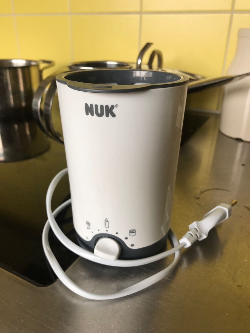 Pasti del neonato: Chauffe biberon Nuk – Usato da Chêne-Bougeries venduto da lei_wm26