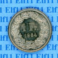 CHF___1.00 1984 vz-unz 1 Franken