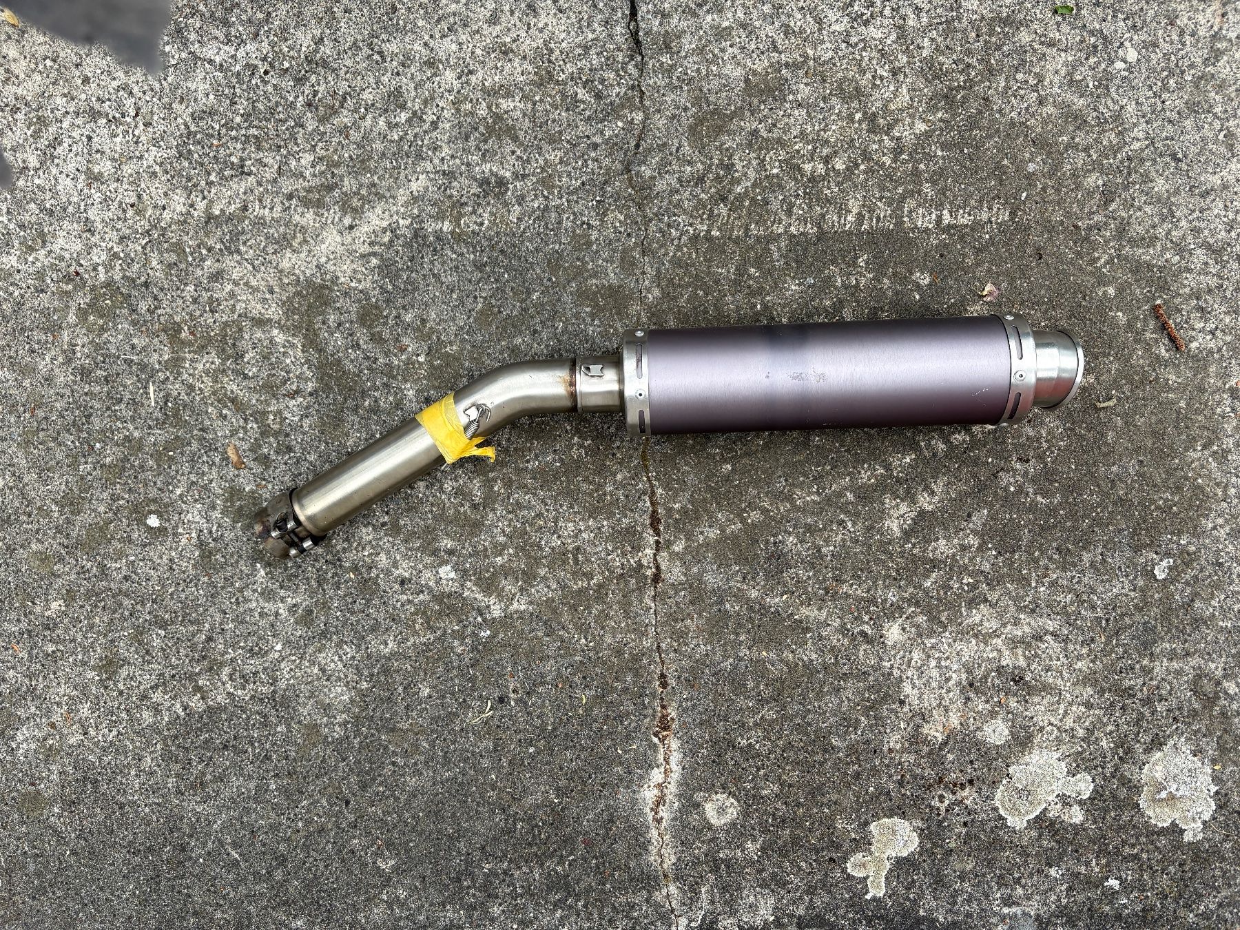 Sistemi di scarico: Hurric Motorrad Auspuff e3 1216 9 – Usato da Schaffhausen venduto da Laus2