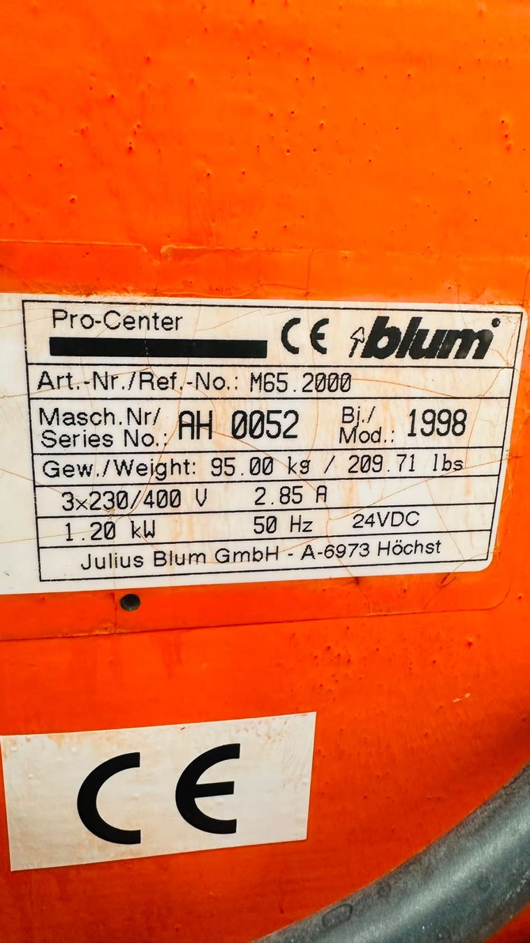 Tutte le macchine: Minipress Blum Bohrcenter – Usato da Volketswil venduto da ars_sjh2 5