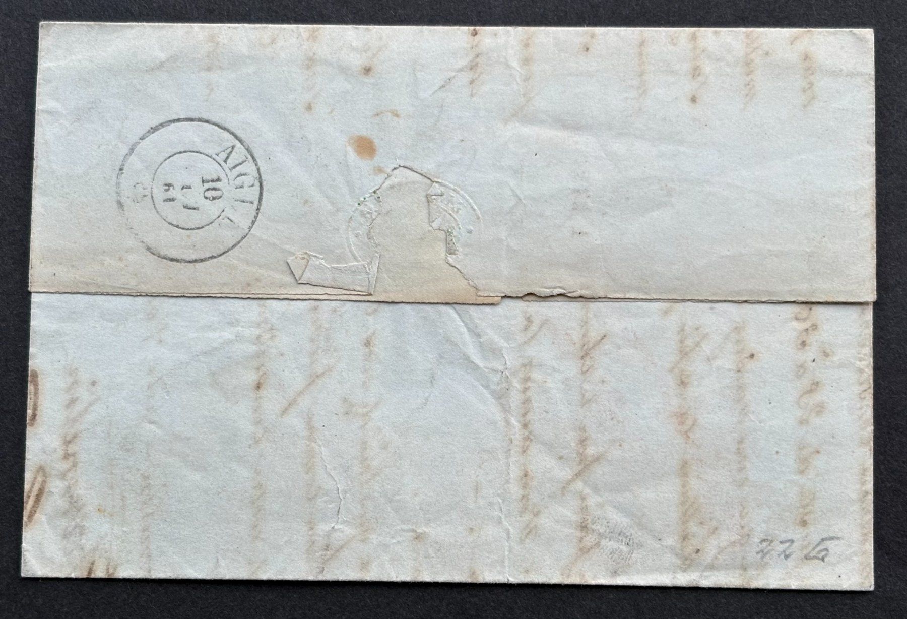Tutti i francobolli: FALTBRIEF 2 STRUBEL LAUSANNE 1861 – Usato da Ostermundigen venduto da Heavenmaus75 1