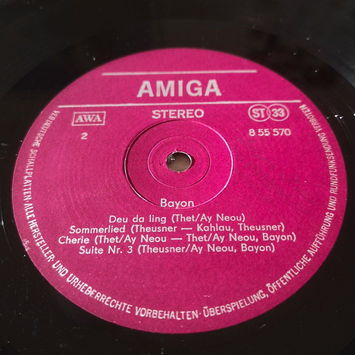 Dischi in vinile: Bayon- "Bayon" (Vinyl-Langspielplatte) – Usato da Sargans venduto da Botanico 5