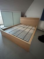 MALM Bettgestell mit Lattenrost und 2 Schubladen