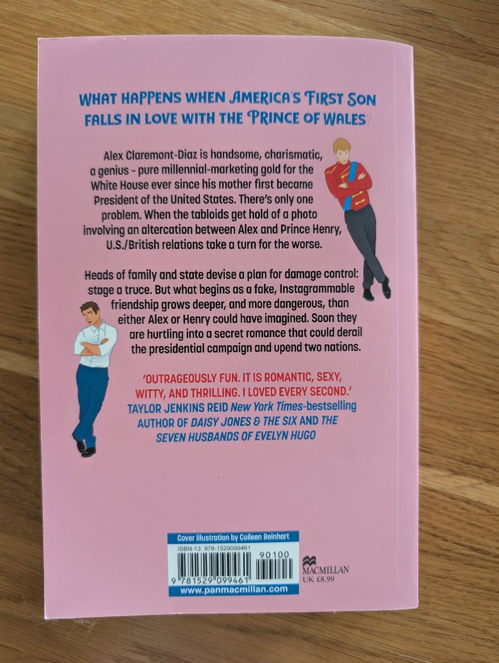 Libri: Red, White & Royal Blue - English – Usato da Bassersdorf venduto da isnotyourname 1