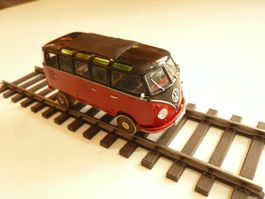 SPUR 1 SCHIENENBUSS VW T1 EIGENBAU ANALOG MIT OVP