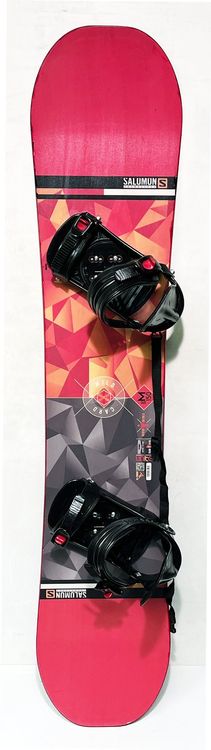 Salomon Board: Snowboard Salomon „ WILD CARD „   150 cm; mit Holzkern – Usato da Brüttisellen venduto da SkiverkaufStepan