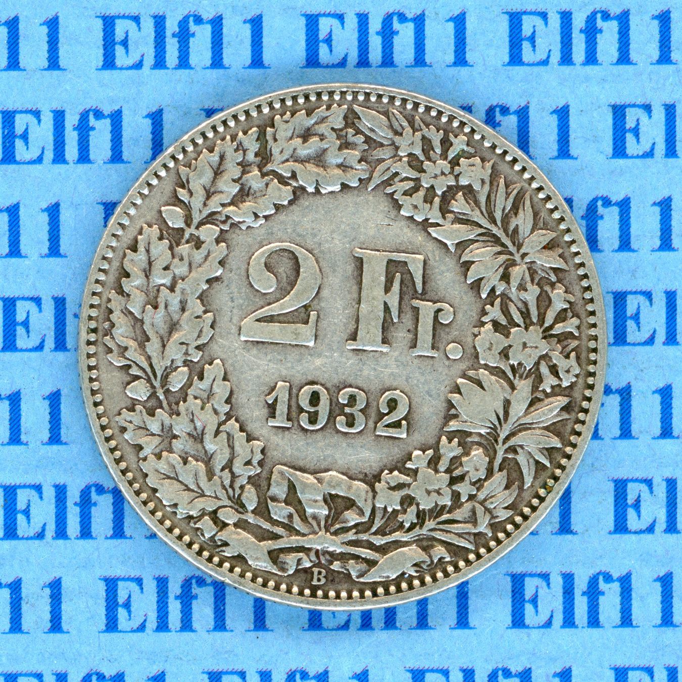 Alle Münzen: CHF___2.00 1932 ss-vz 2 Franken – Gebraucht aus Widnau von Elf11
