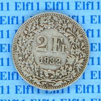 CHF___2.00 1932 ss-vz 2 Franken