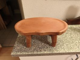 Meditationssitz mit 2 Füssen – Handgemacht aus Kirschenholz