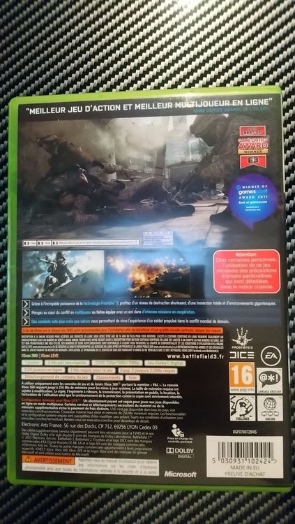 Battlefield 3 Xbox 360 (2 Discs) 2