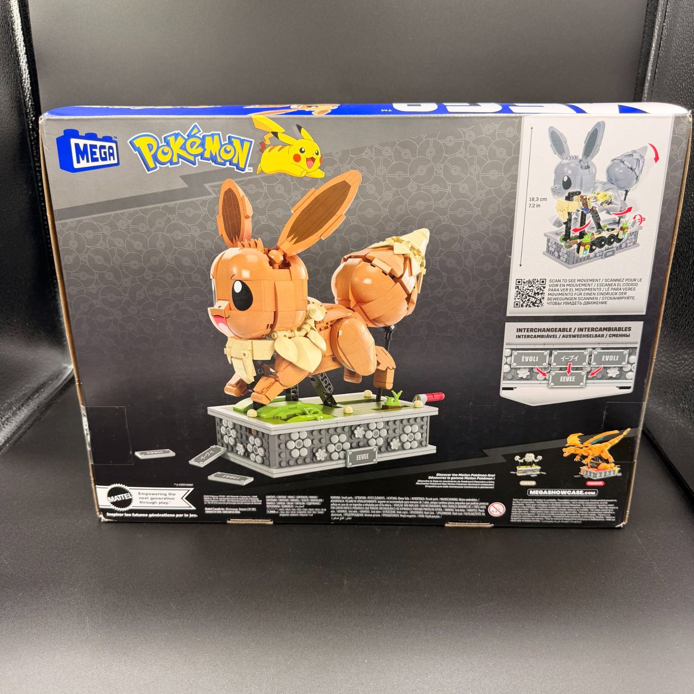 Mega Kit di costruzioni: MEGA Pokémon Motion Evoli Eevee 1366 Teile – Nuovo (secondo la descrizione) da Düdingen venduto da Nerdworld 2