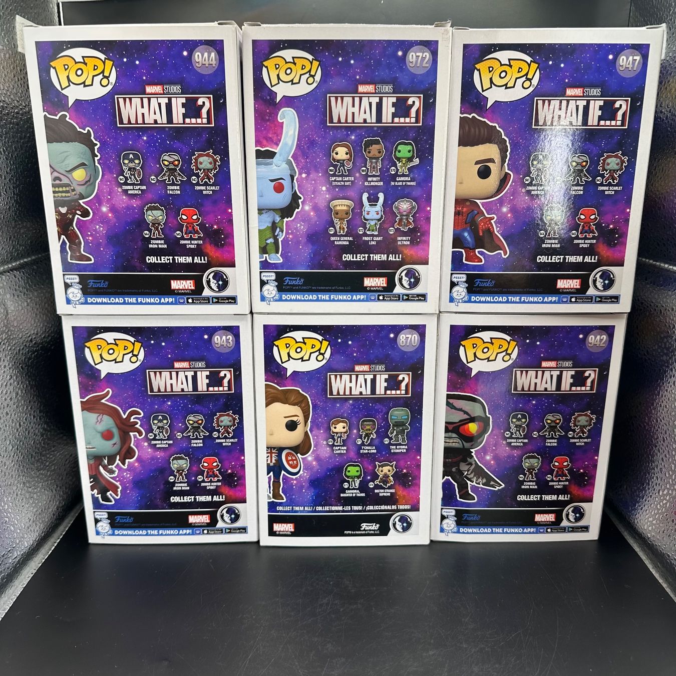 Funko Statuette: Funko Pop Marvel What If...? 6Stk Sammlung – Usato da Düdingen venduto da Nerdworld 1