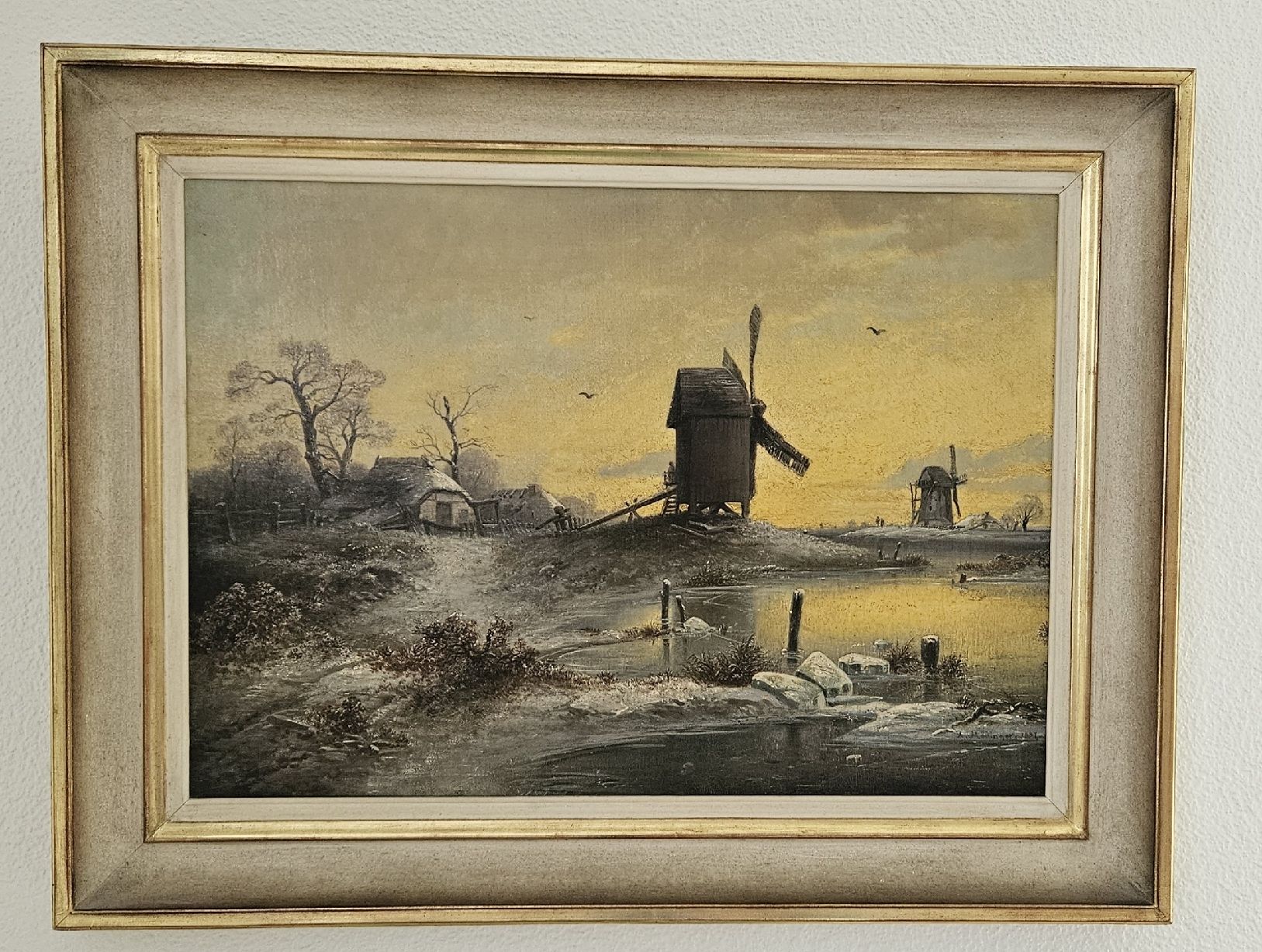 Gemälde: Ölbild von A. MÖDINGER 1857 – Gebraucht aus Oberiberg von wuscheli99