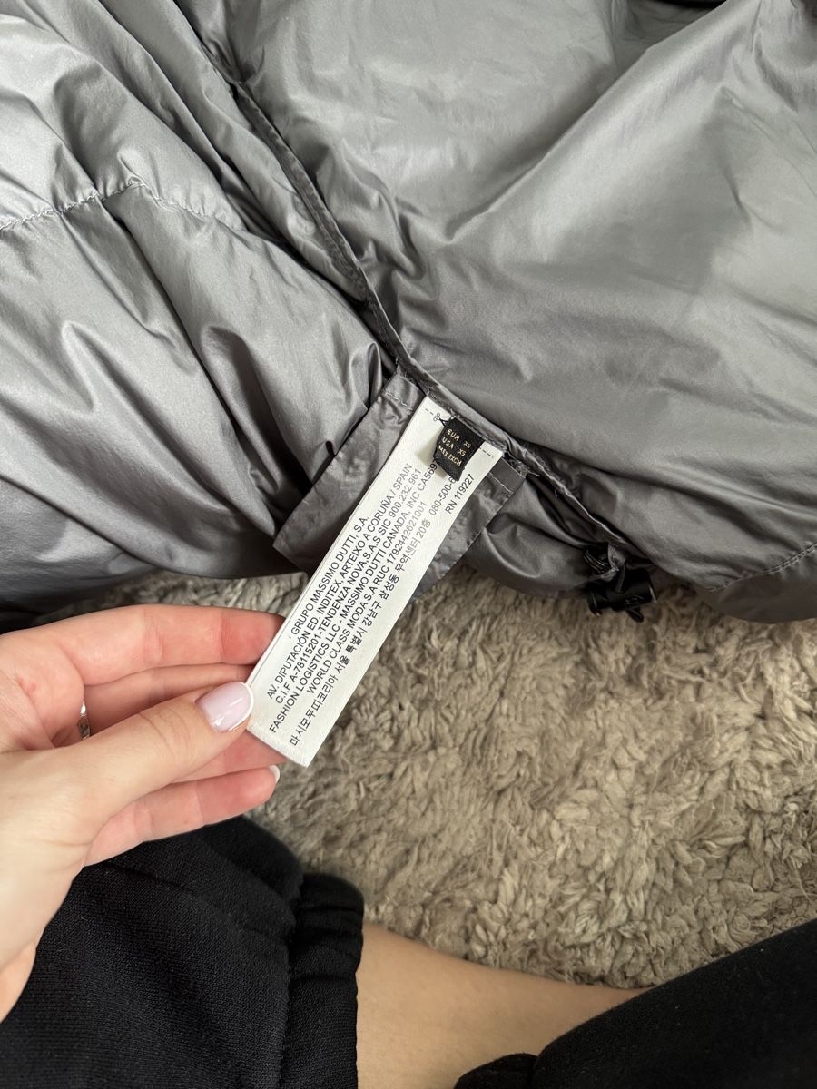 Massimo Dutti Jacken: Massimo Dutti  Down Jacket Grey XS – Neu (gemäss Beschreibung) aus Baar von Zlata1 2