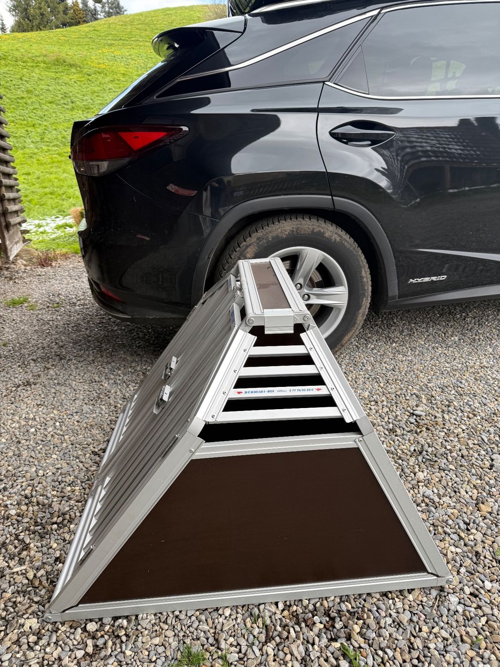 Gabbie, trasporto & Sicurezza: Schmid Hundebox / Doppelbox T98 B93 H67 – Usato da Küssnacht am Rigi venduto da YKCUL 1