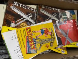 STOKYS Metallbaukasten Grosses Konvolut, auch Meccano