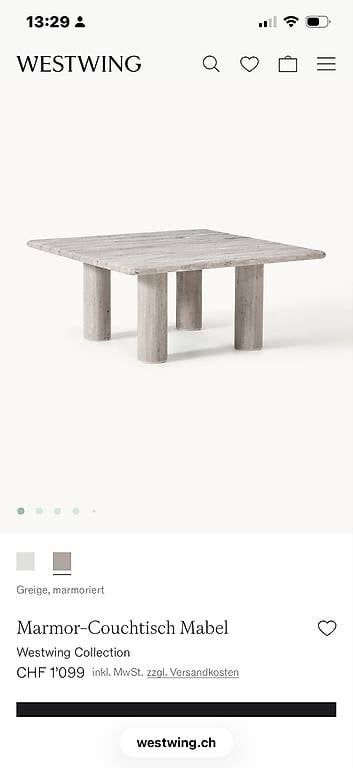 Westwing Tables: Couchtisch – D'occasion à Winterthur par jec_wxd9 4