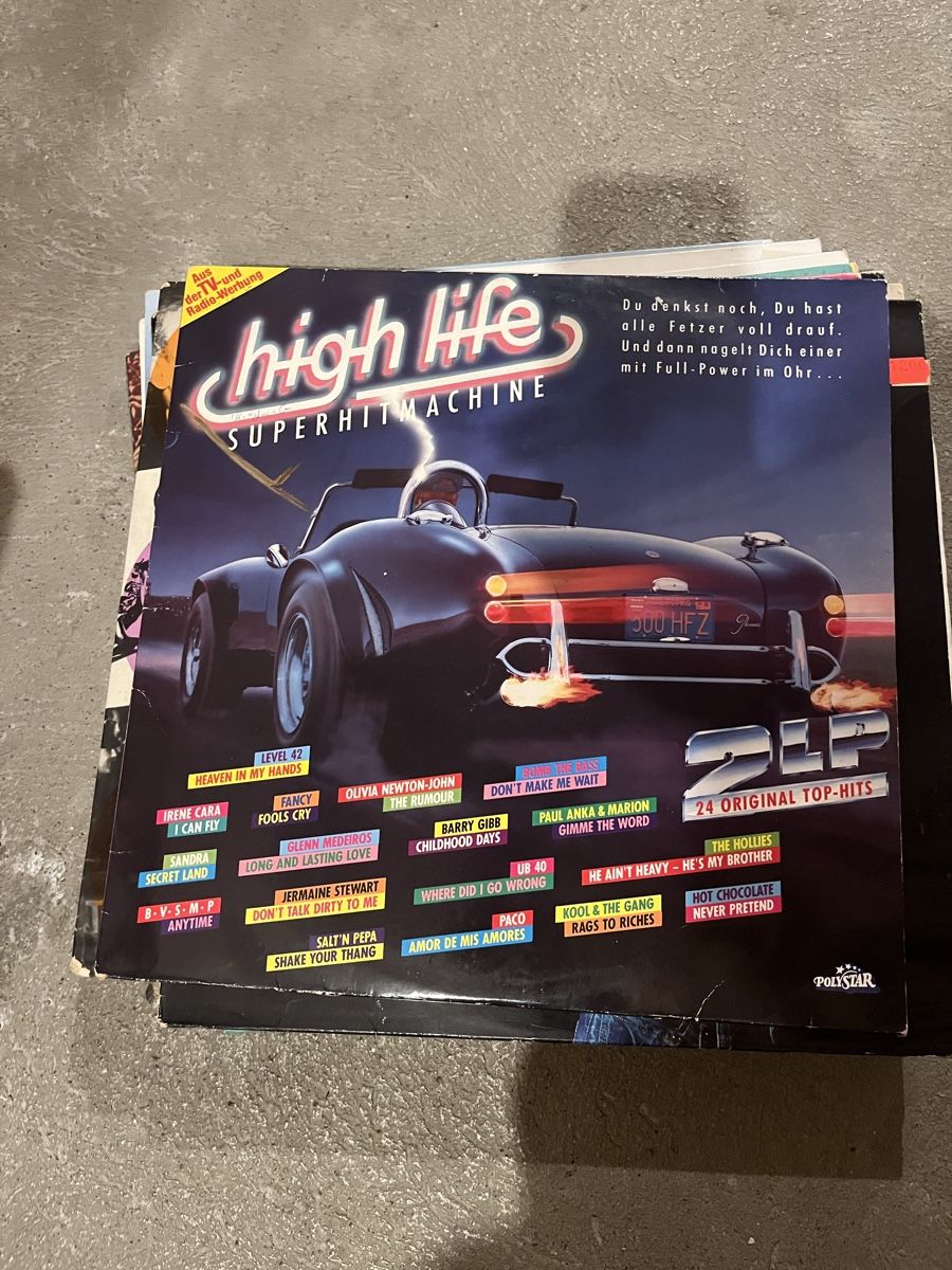 Vinyles: High Life Superhitmachine 2LP Original Top-Hits Schallplatte – D'occasion à Lausen par annikaa.graf