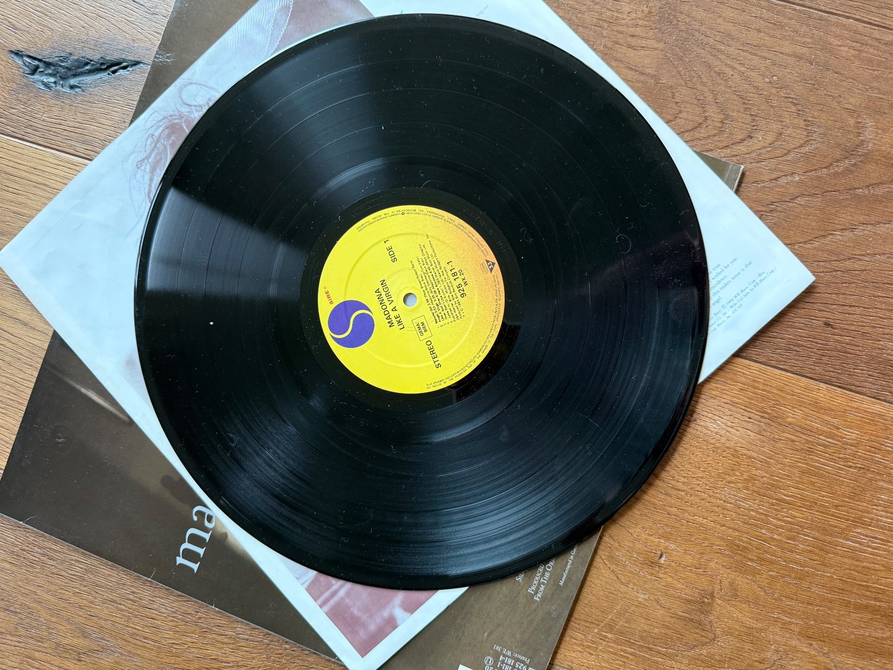 Schallplatten: Madonna Like a Virgin Vinyl LP 1985 – Gebraucht aus Dietschwil von adr_gs9w 3