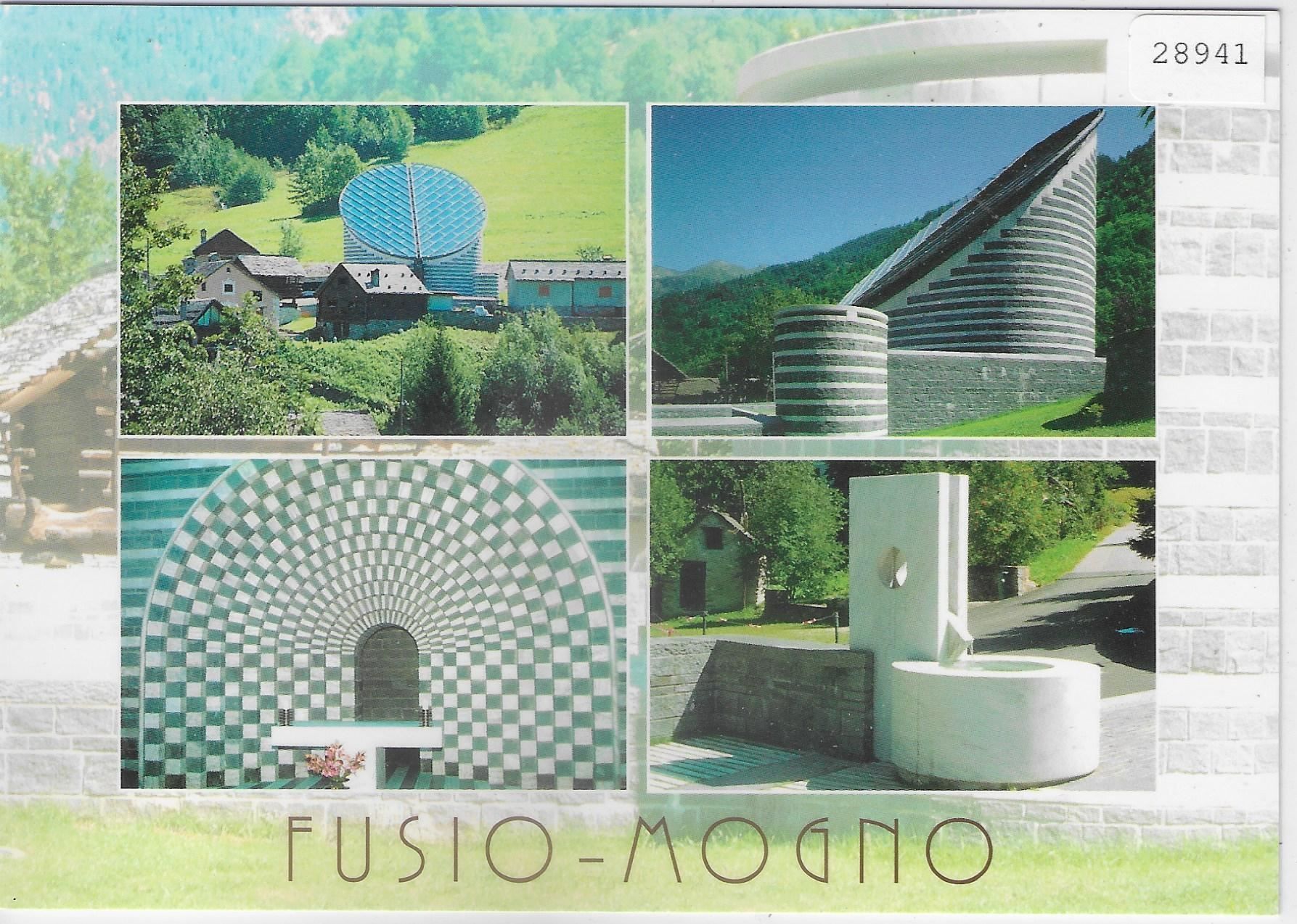 Ansichtskarten: Fusio-Mogno TI - Mario Botta – Gebraucht aus Ettingen von Kartenplanet