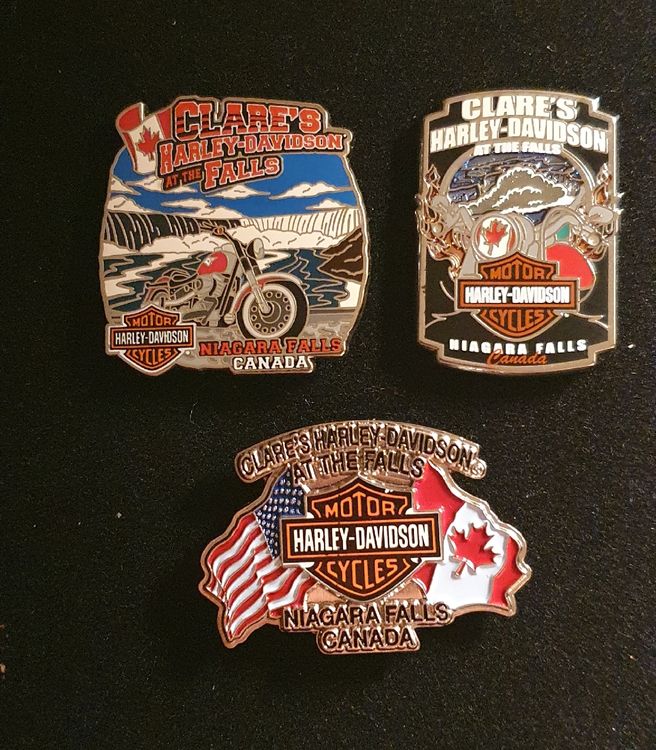 3 Harley Davidson Pins | Kaufen auf Ricardo