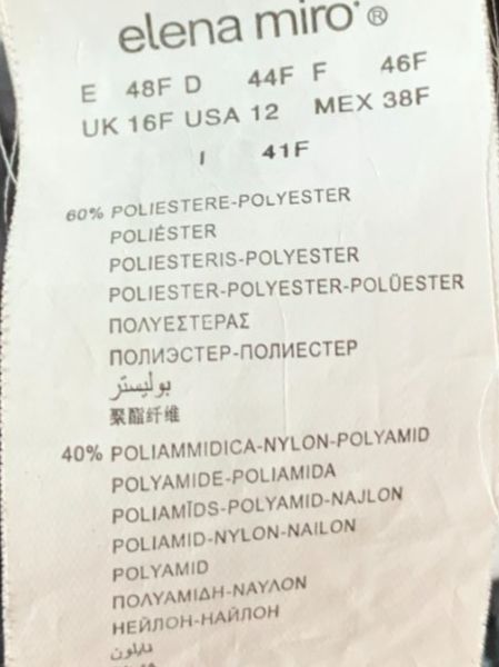 Giacche: elena miro Damen Jacke, Gr. 44, Schwarz – Usato da Worb venduto da farben20zauber 5