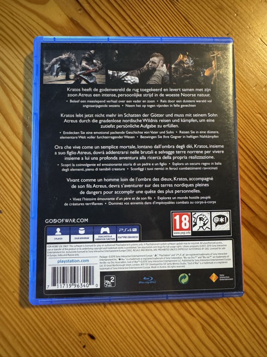 Sony Giochi: God of war , Ps4 – Usato da Schwerzenbach venduto da nik_bcj2 1
