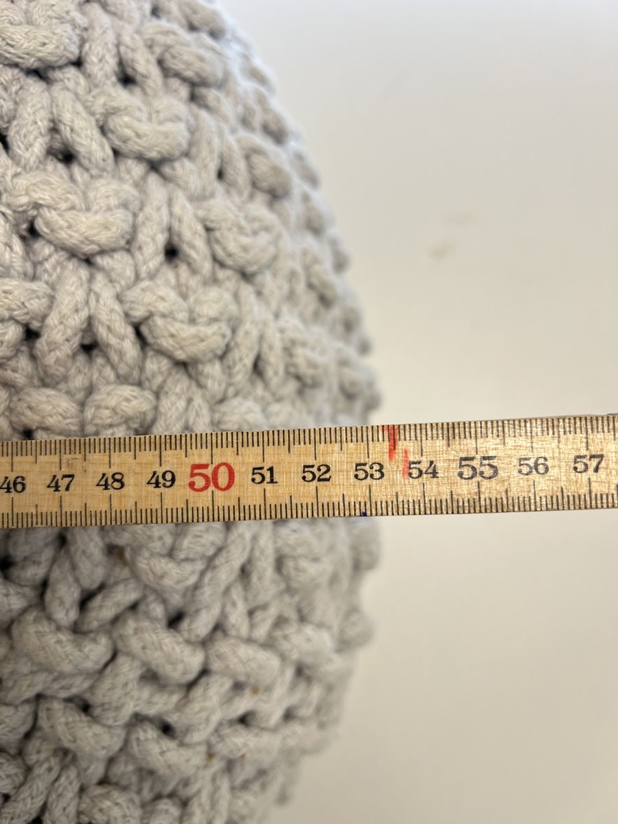 Micasa Sedie: Gestrickte Sitz-Kugel 🧶  – Usato da Rotkreuz venduto da Migu2012 6