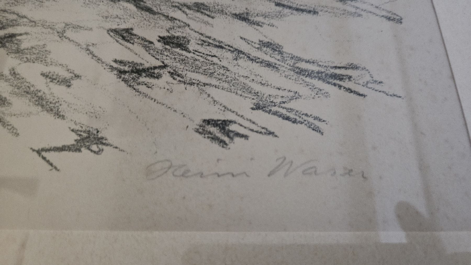 Grafica & Litografie: Heini Waser, Lithografie, Seegfrörni – Usato da Embrach venduto da coegli 3