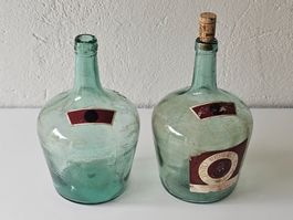 2 alte Tinto Reserva Flaschen 1959 Bodegas Vintage
