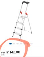 Stufenstehleiter Hailo Leiter statt Fr.142.- nur 60.-